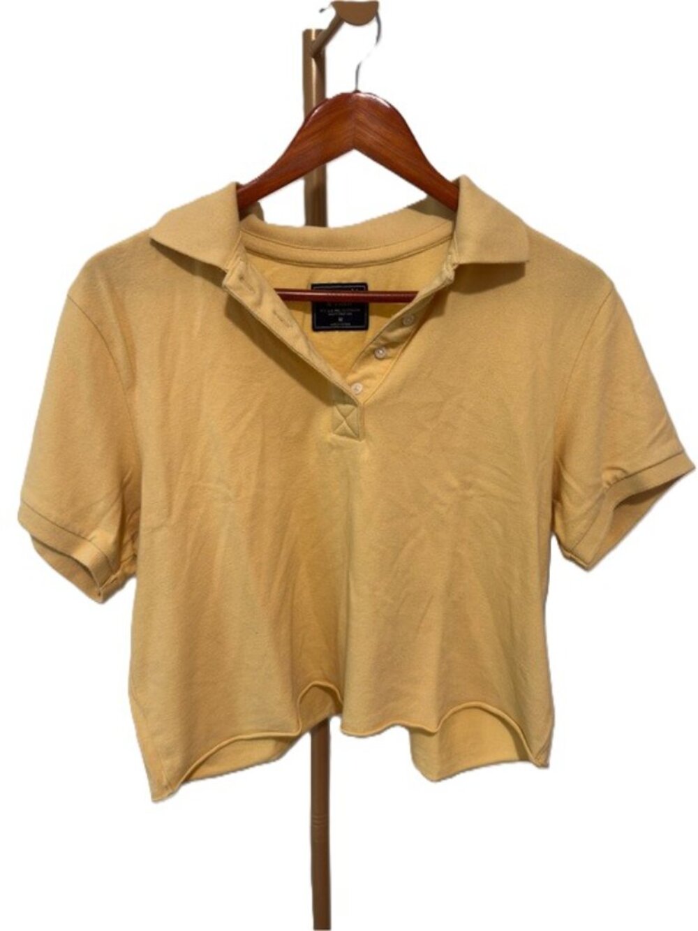 Y2K Cropped Polo Abercrombie & Fitch Medium